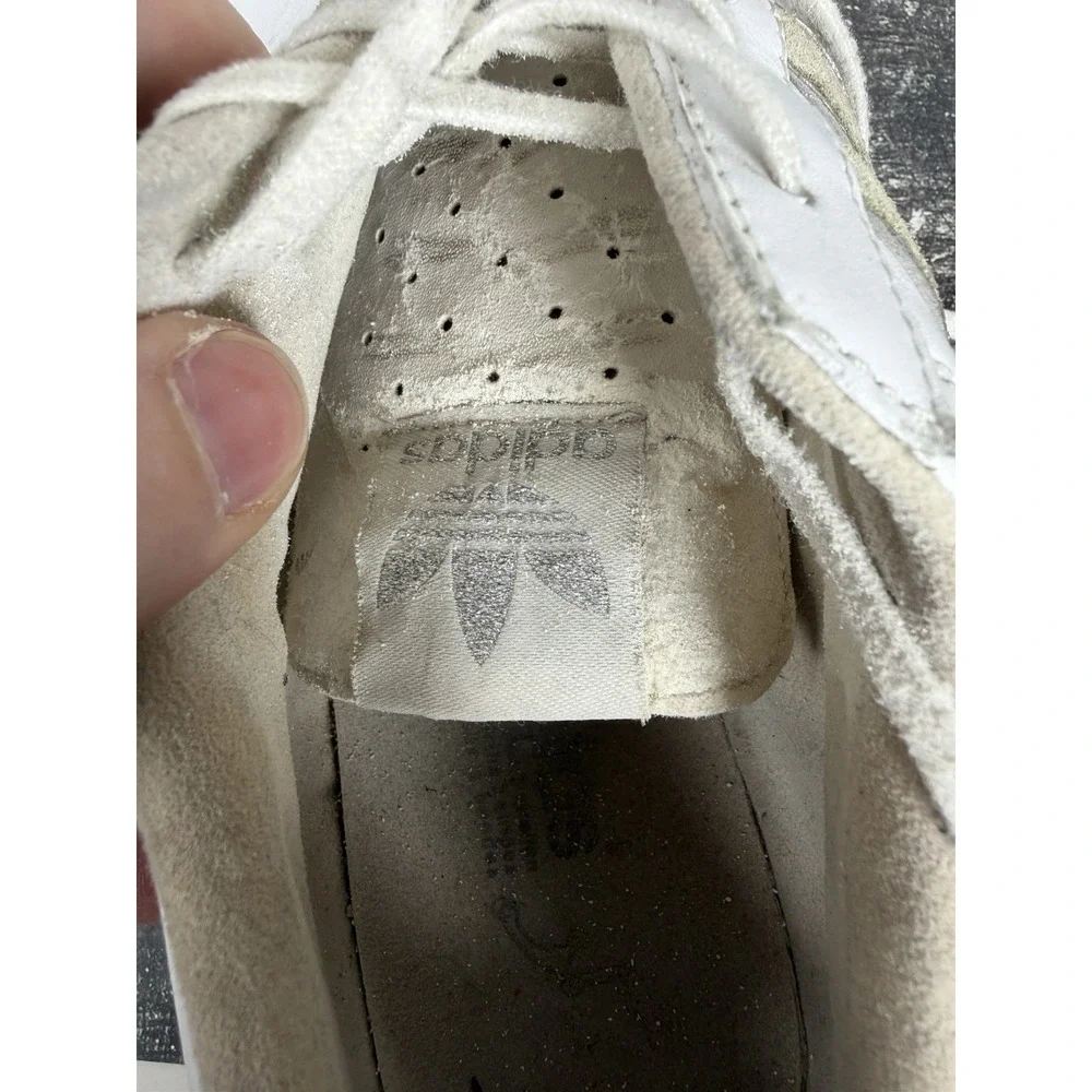 Adidas Tuscany Goodyear Mens 13 US White Black Racing Driving Shoes 2004